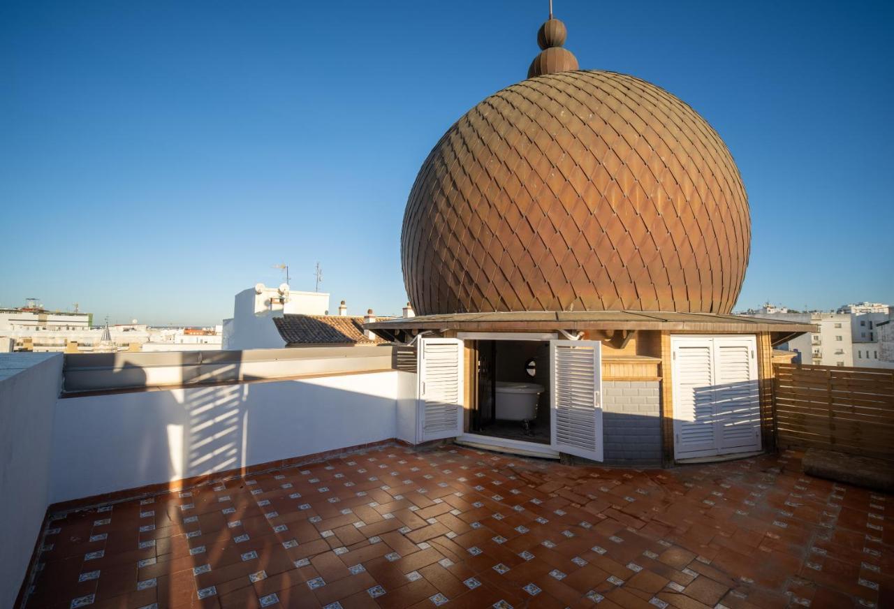 Conjunto De Apartamentos Antiguo Palacio Hotel Paris Huelva Exterior foto