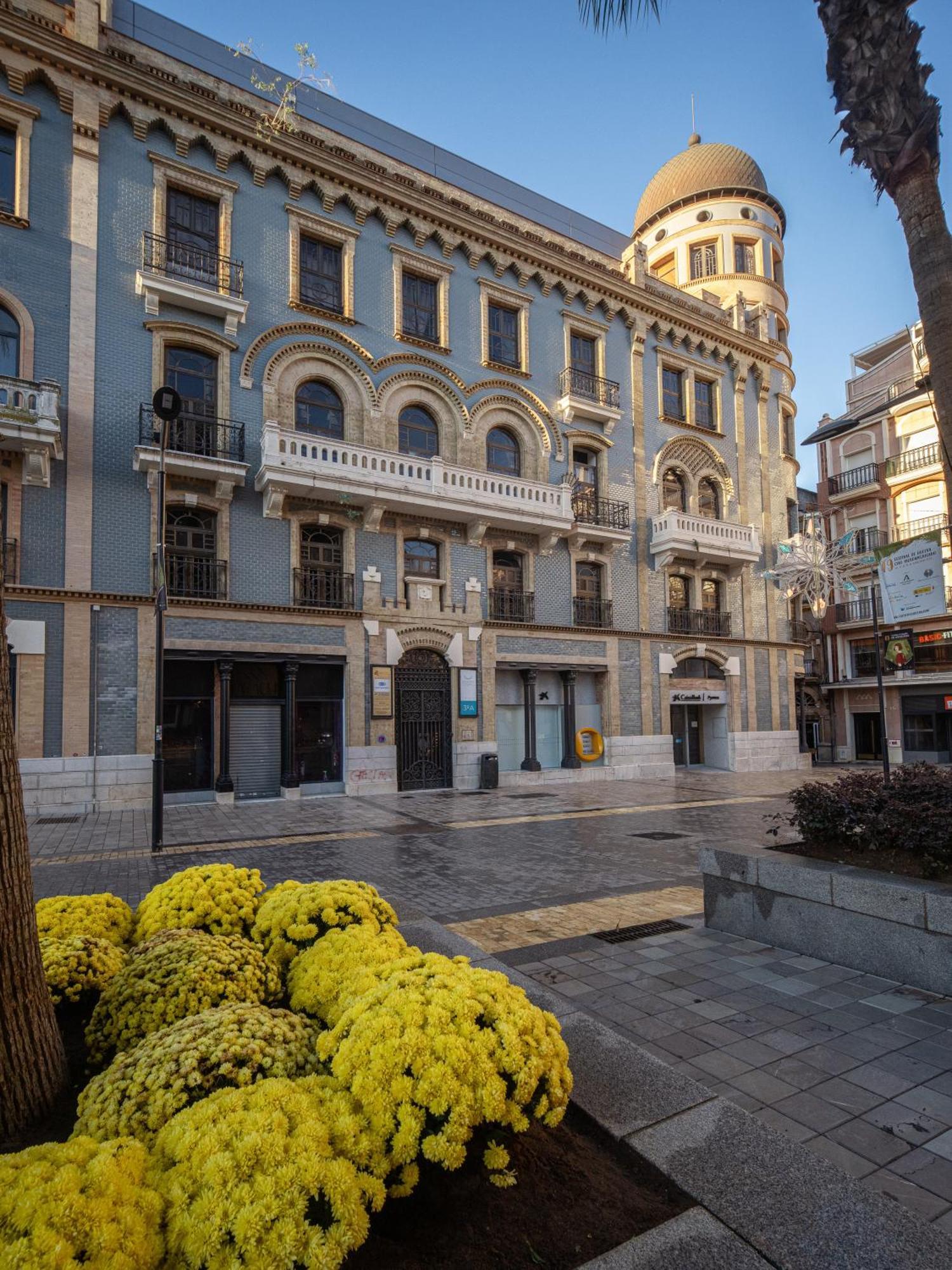 Conjunto De Apartamentos Antiguo Palacio Hotel Paris Huelva Exterior foto