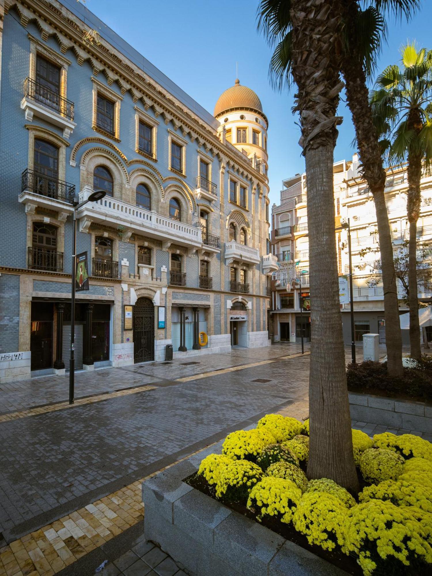Conjunto De Apartamentos Antiguo Palacio Hotel Paris Huelva Exterior foto