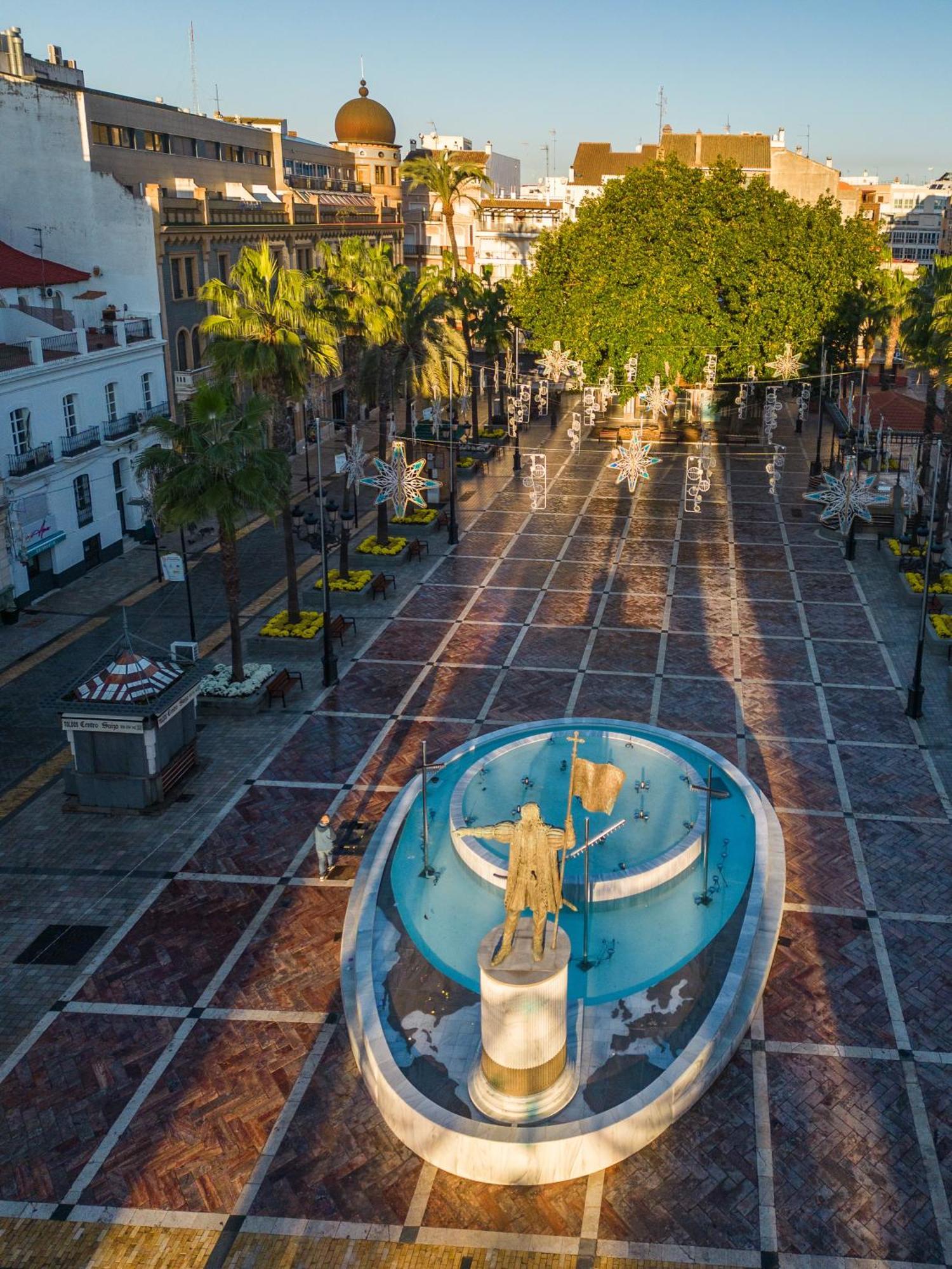 Conjunto De Apartamentos Antiguo Palacio Hotel Paris Huelva Exterior foto
