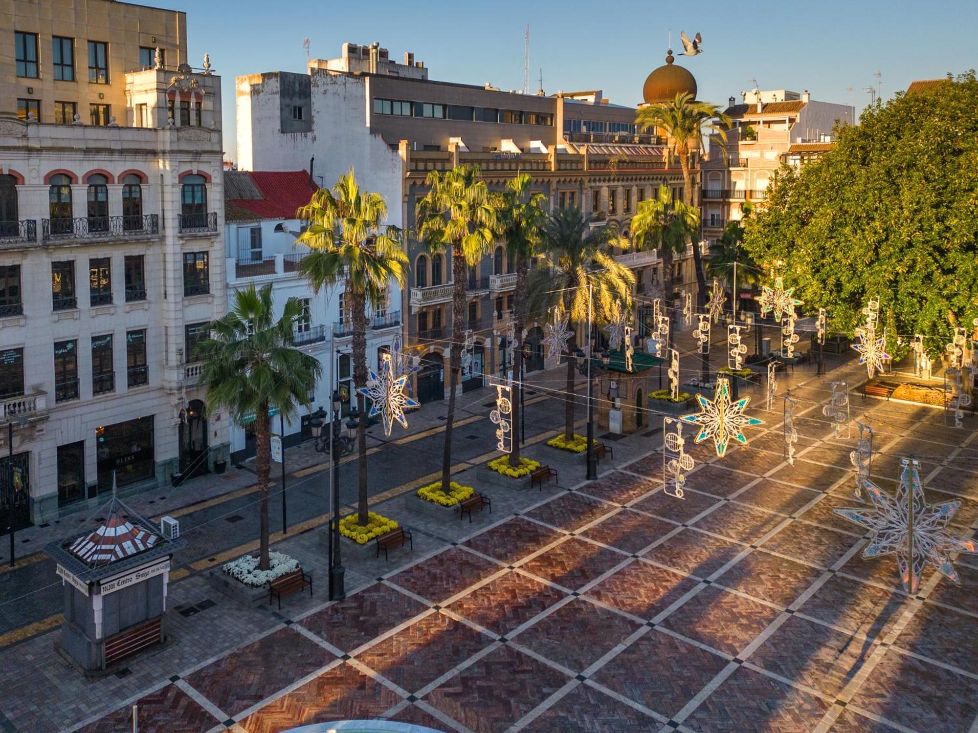 Conjunto De Apartamentos Antiguo Palacio Hotel Paris Huelva Exterior foto